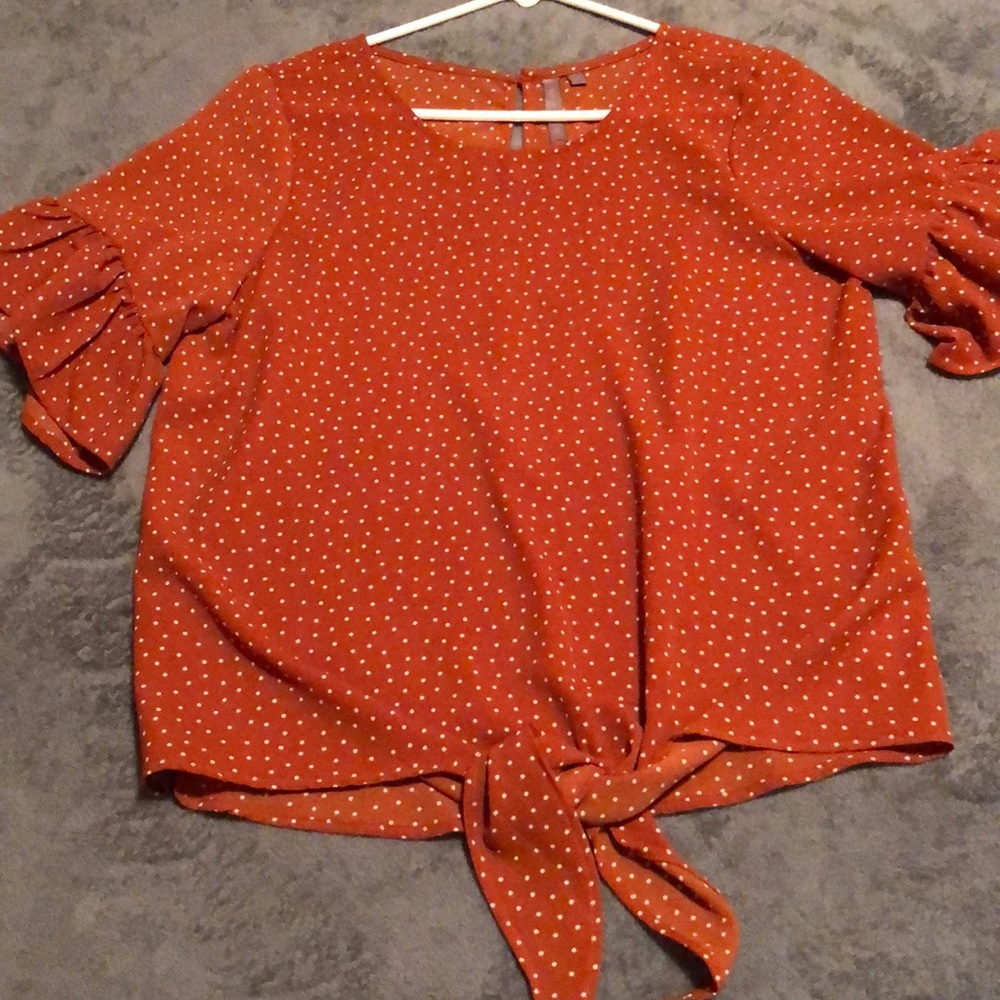 Front tie shirt